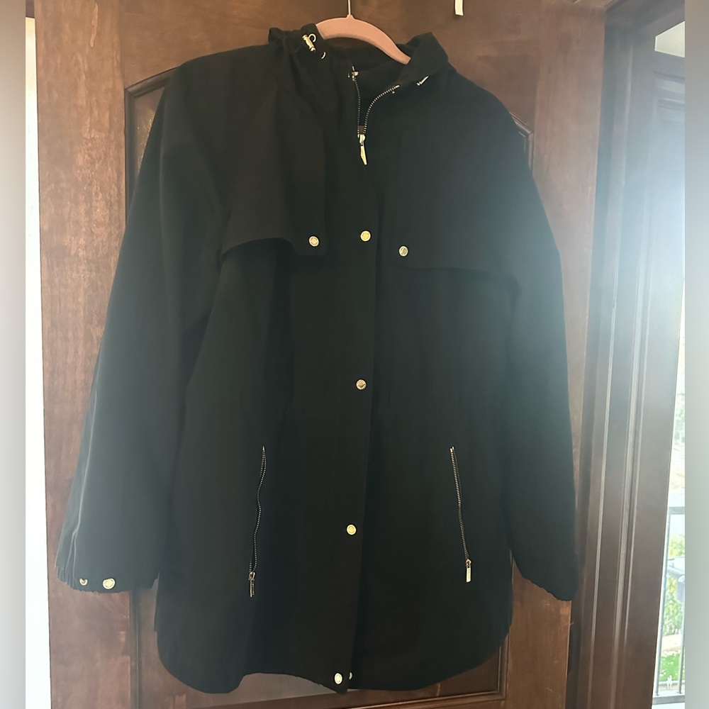 Calvin Klein hooded rain jacket